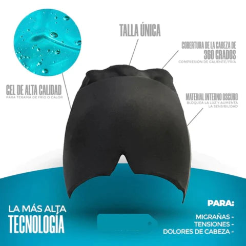 Gorro Gel para Dolor de Cabeza